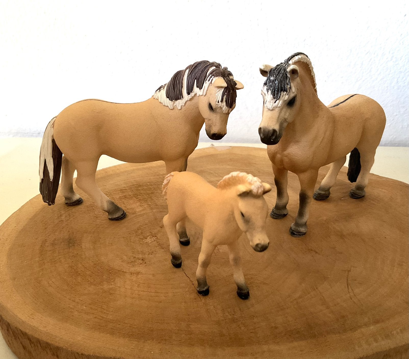 Schleich fjorden familie 2013/2014 retired, Verzenden, Zo goed als nieuw, Paard, Beeldje of Figuurtje