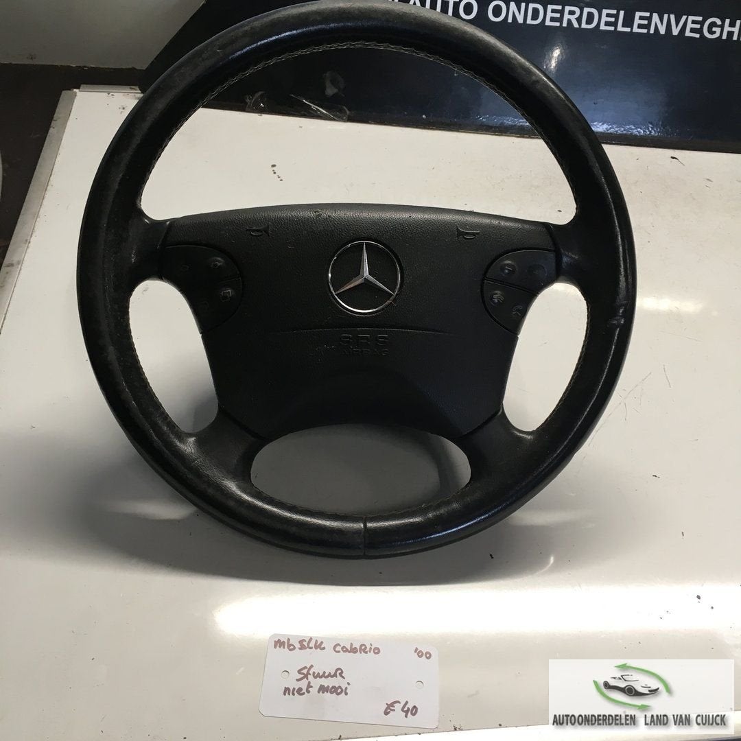 Mercedes CLK  Cabrio   2000  Lederen Stuurwiel met bediening, Gebruikt, -, -, Ophalen of Verzenden