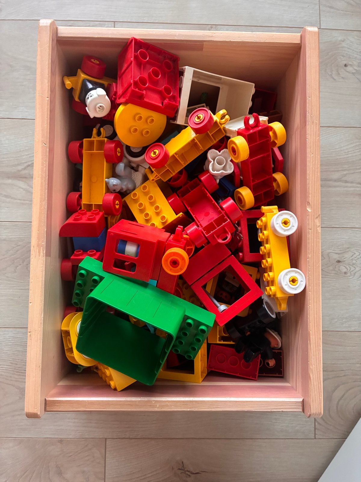 2x grote dozen Duplo (divers), Ophalen, Inclusief extra onderdelen, Zo goed als nieuw, Duplo