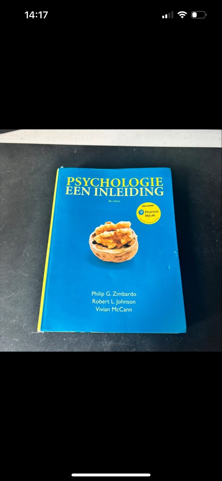 Psychologie Een Inleiding - Zimbardo, Johnson, McCann, Ophalen of Verzenden, Gelezen, Overige onderwerpen