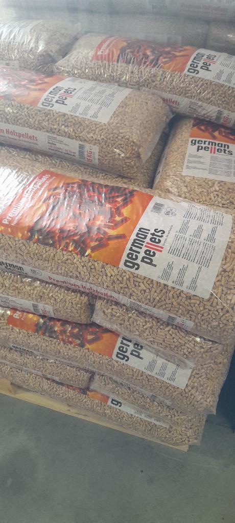 German pellets, houtpellets voor Uw pelletkachel, Ophalen, Nieuw
