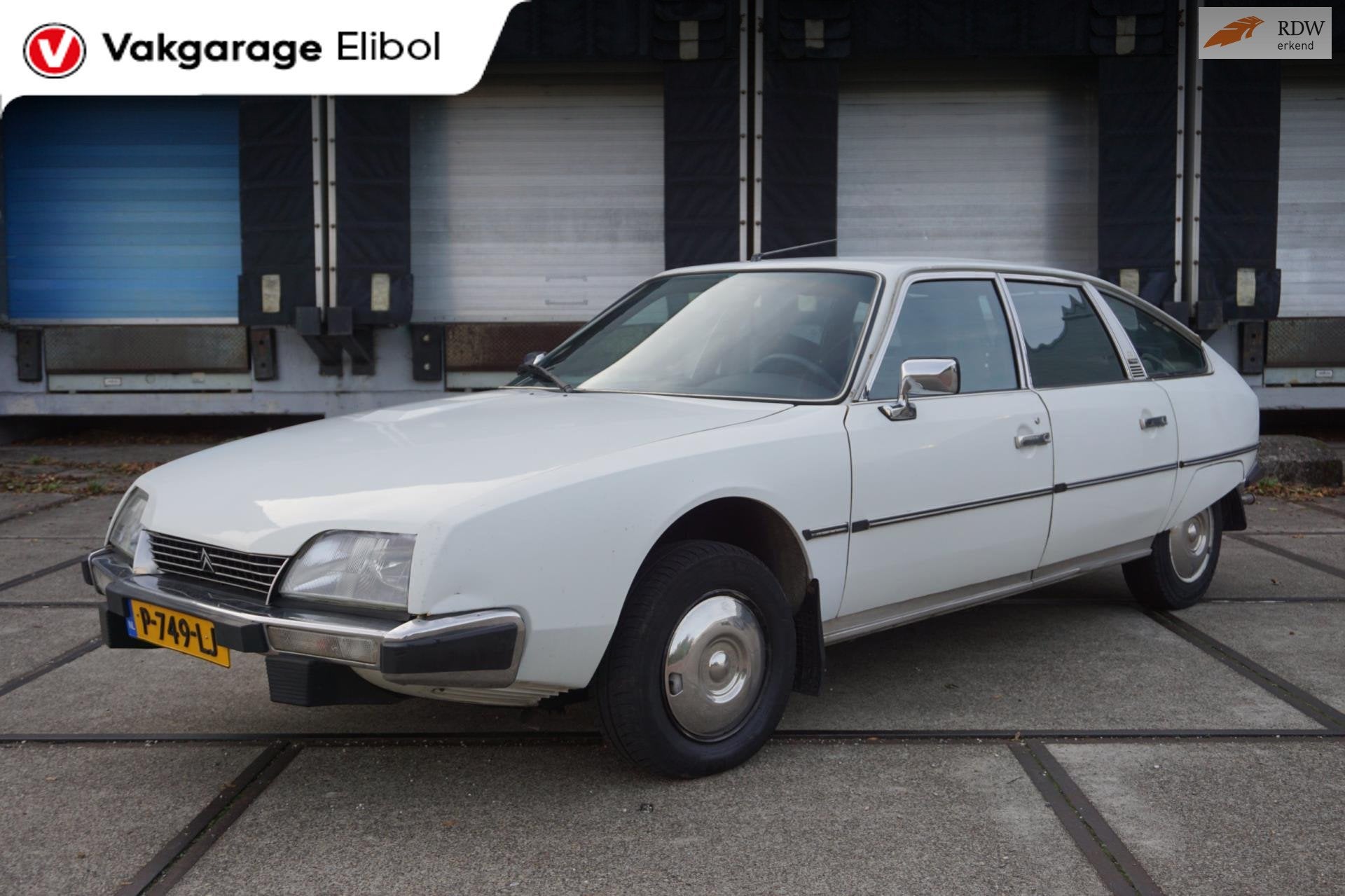 Citroen CX Citroën CX 2500 Diesel Pallas – 1979, Stof, Gebruikt, Wit, Te koop
