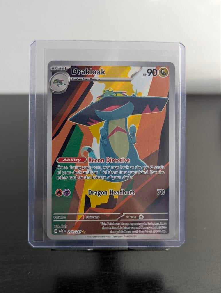 Drakloak (ASC 248) - Ascended Heroes Pokémon Kaart, Ophalen of Verzenden, Zo goed als nieuw, Losse kaart