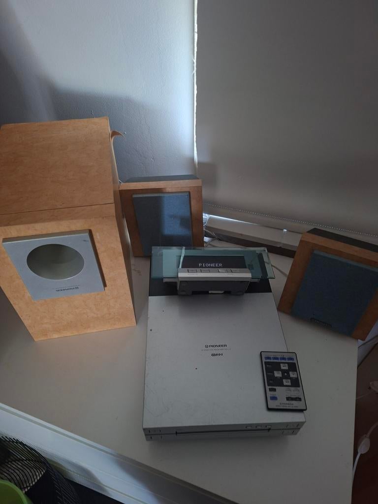 Pioneer Stereo CD Receiver XC-L7 met speakers en afstandsbed, Audio, Tv en Foto, Stereo-sets, Ophalen, Gebruikt, Tuner of Radio