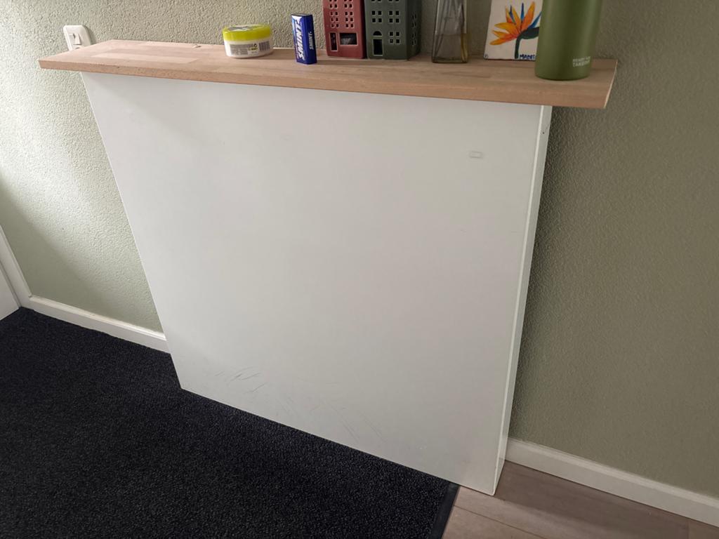 Radiator met ombouw, Doe-het-zelf en Verbouw, Verwarming en Radiatoren, Ophalen, Gebruikt, Radiator, 60 tot 150 cm