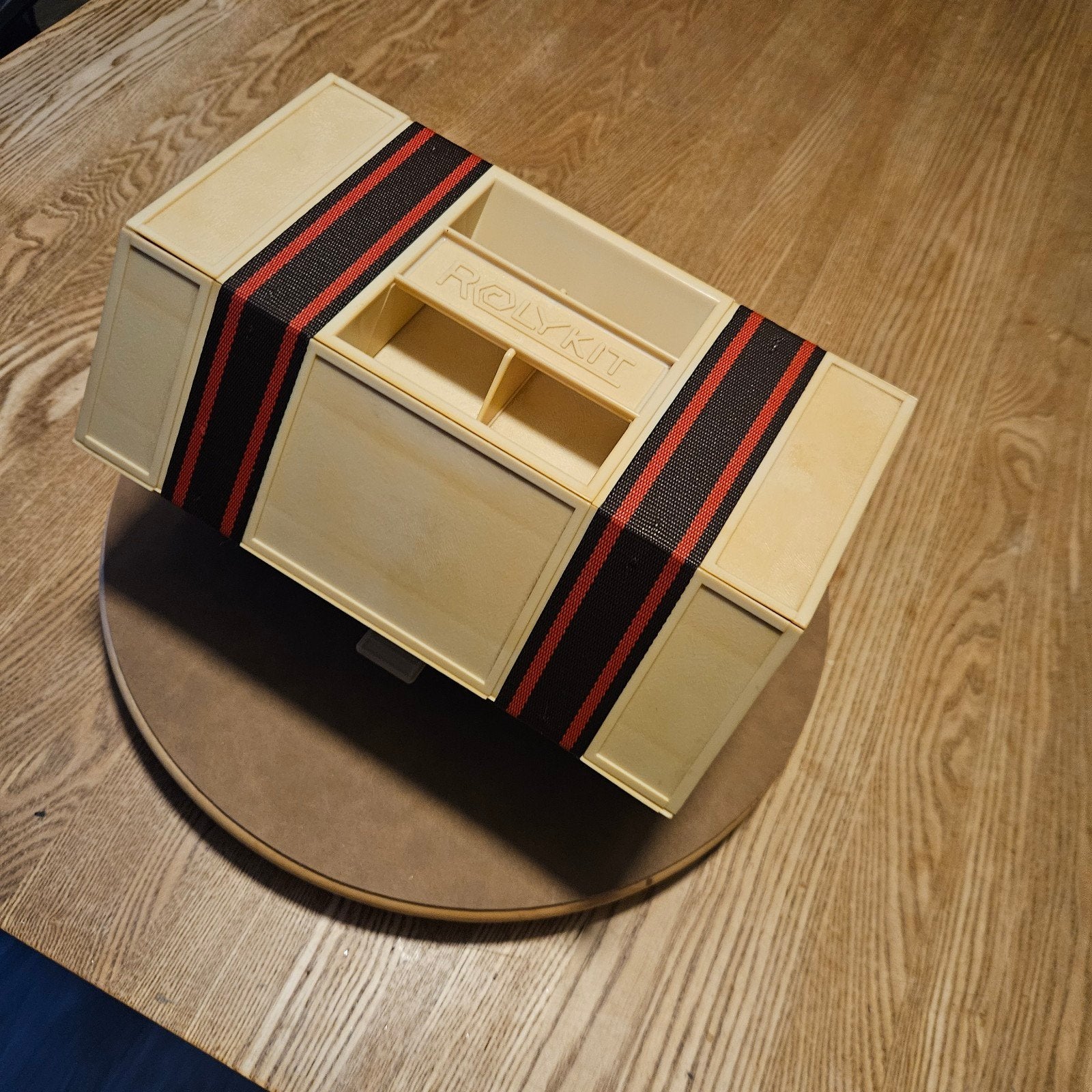 Blast from the past! Originele Rolykit opbergsysteem., Hobby en Vrije tijd, Ophalen of Verzenden, Gebruikt, Kunststof, Gereedschap of Toebehoren
