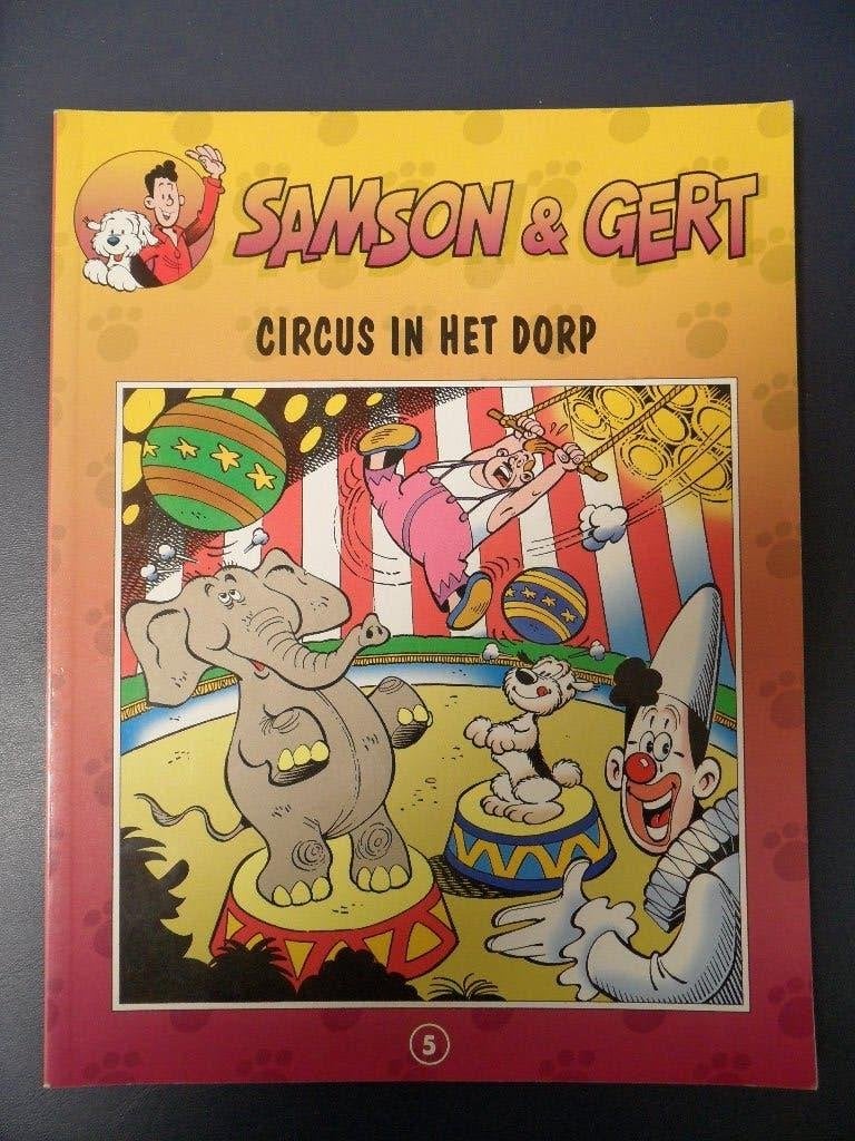 Samson en Gert. Circus in het dorp. 1993., Boeken, Eén stripboek, Ophalen of Verzenden, Zo goed als nieuw