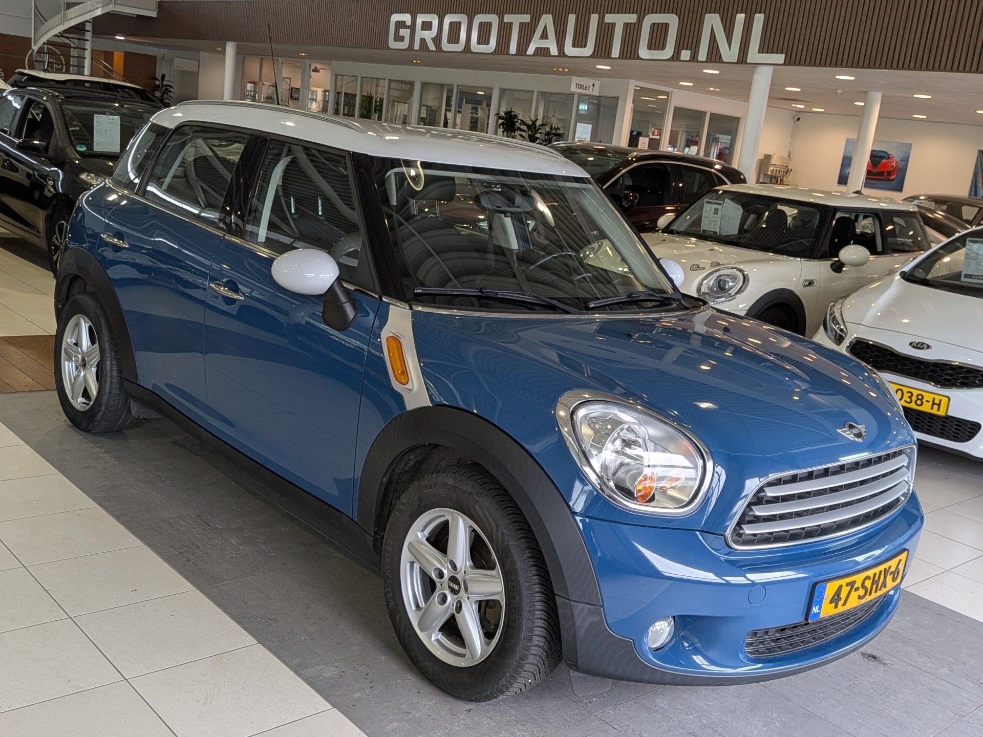 MINI Countryman 1.6 Cooper Pepper Airco, Cruise Control, Stu, Auto's, Voorwielaandrijving, Euro 5, Stof, Gebruikt
