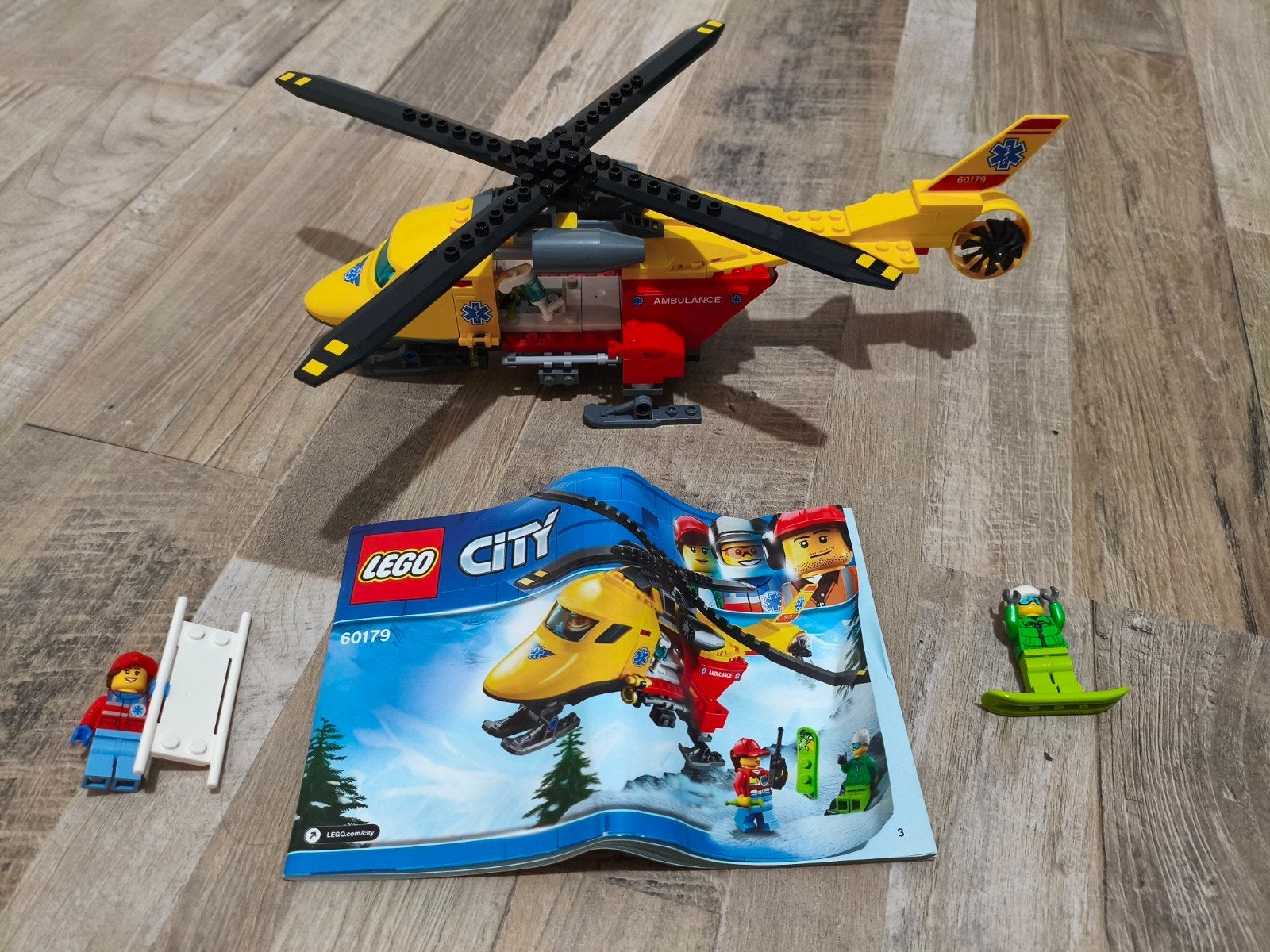 Lego City Ambulance Helikopter, Compleet, City, Lego, Ophalen of Verzenden