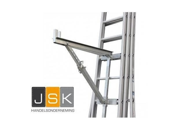 Ladderconsole met afneembare leuning, Doe-het-zelf en Verbouw, Ladders en Trappen, Verzenden, Nieuw, Minder dan 2 meter