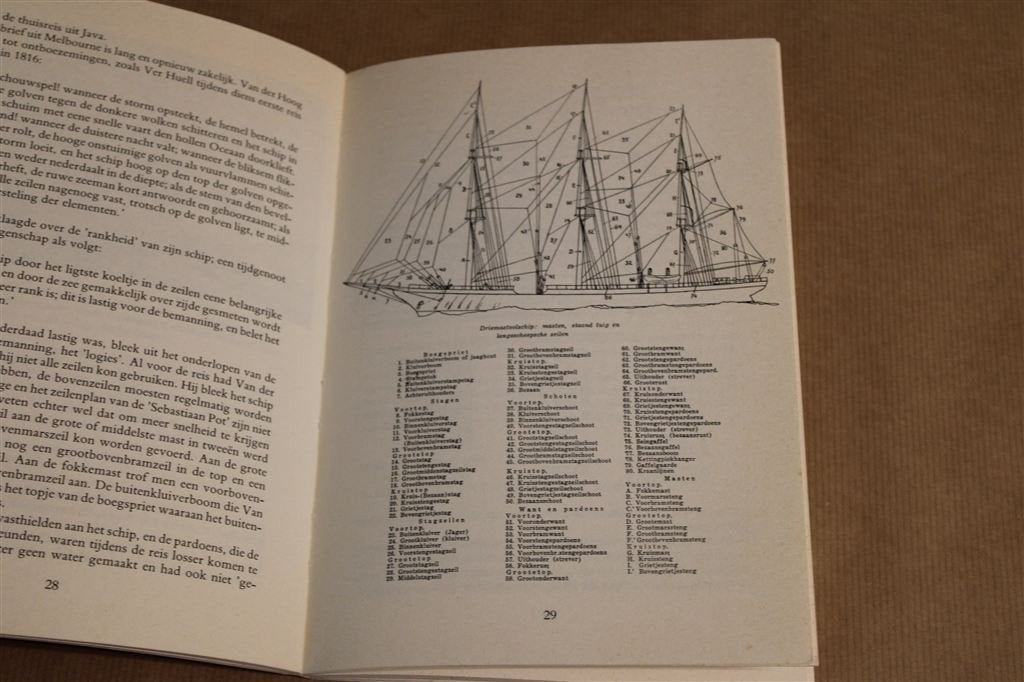 De bark \'Sebastiaan Pot\'. Grote zeilvaart., Ophalen of Verzenden, Gelezen