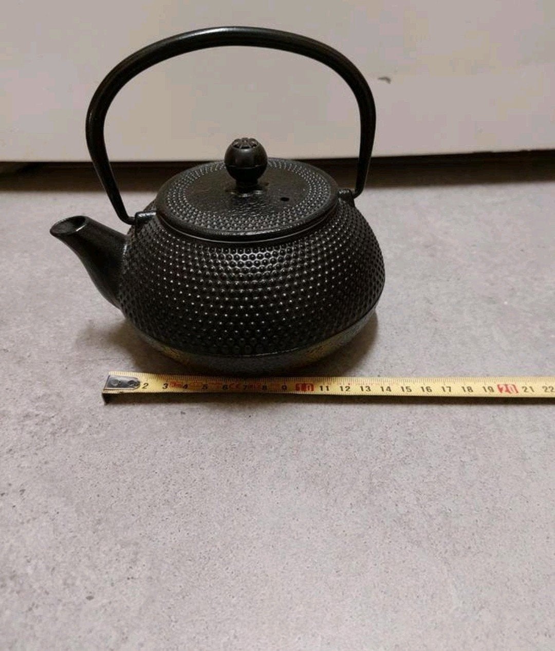 Gietijzeren theeketel waterketel, Ophalen of Verzenden, Gebruikt, Gietijzer