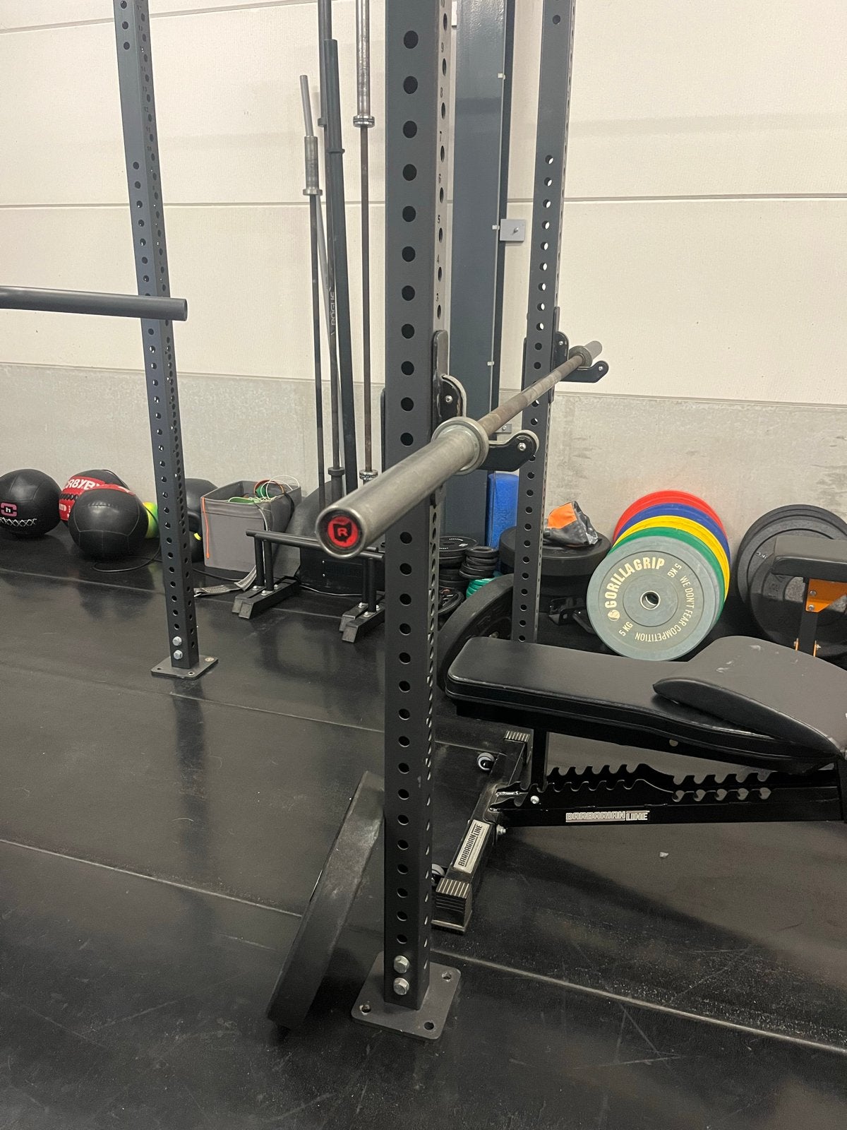 Complete Krachtset: Rogue Ohio Bar + 145kg gewicht, Ophalen, Gebruikt, Halterstangen