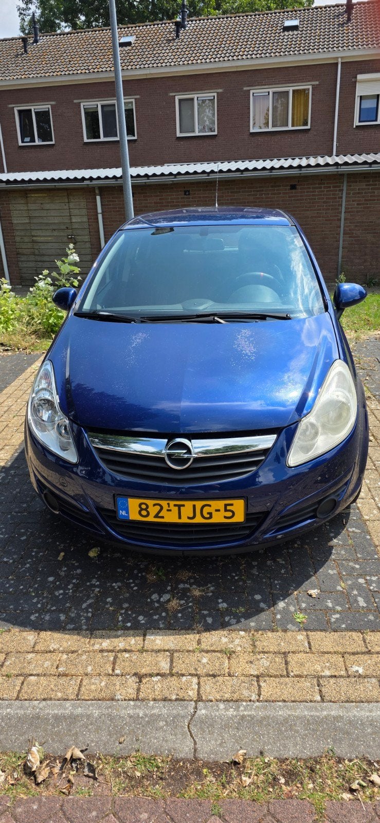 Opel Corsa 1.2 16V 5D 2010 Blauw, Auto's, Opel, Voorwielaandrijving, 4 cilinders, Blauw, 1229 cc