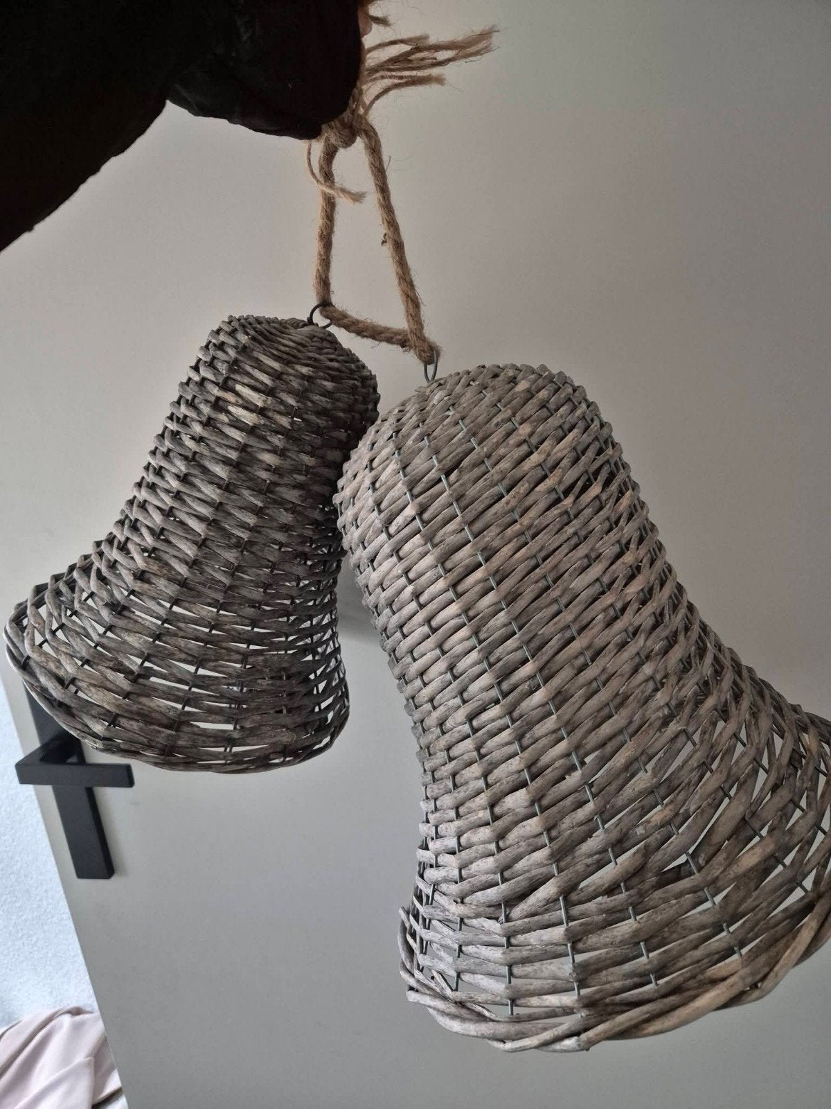 Decoratieve rieten klokken, Ophalen of Verzenden