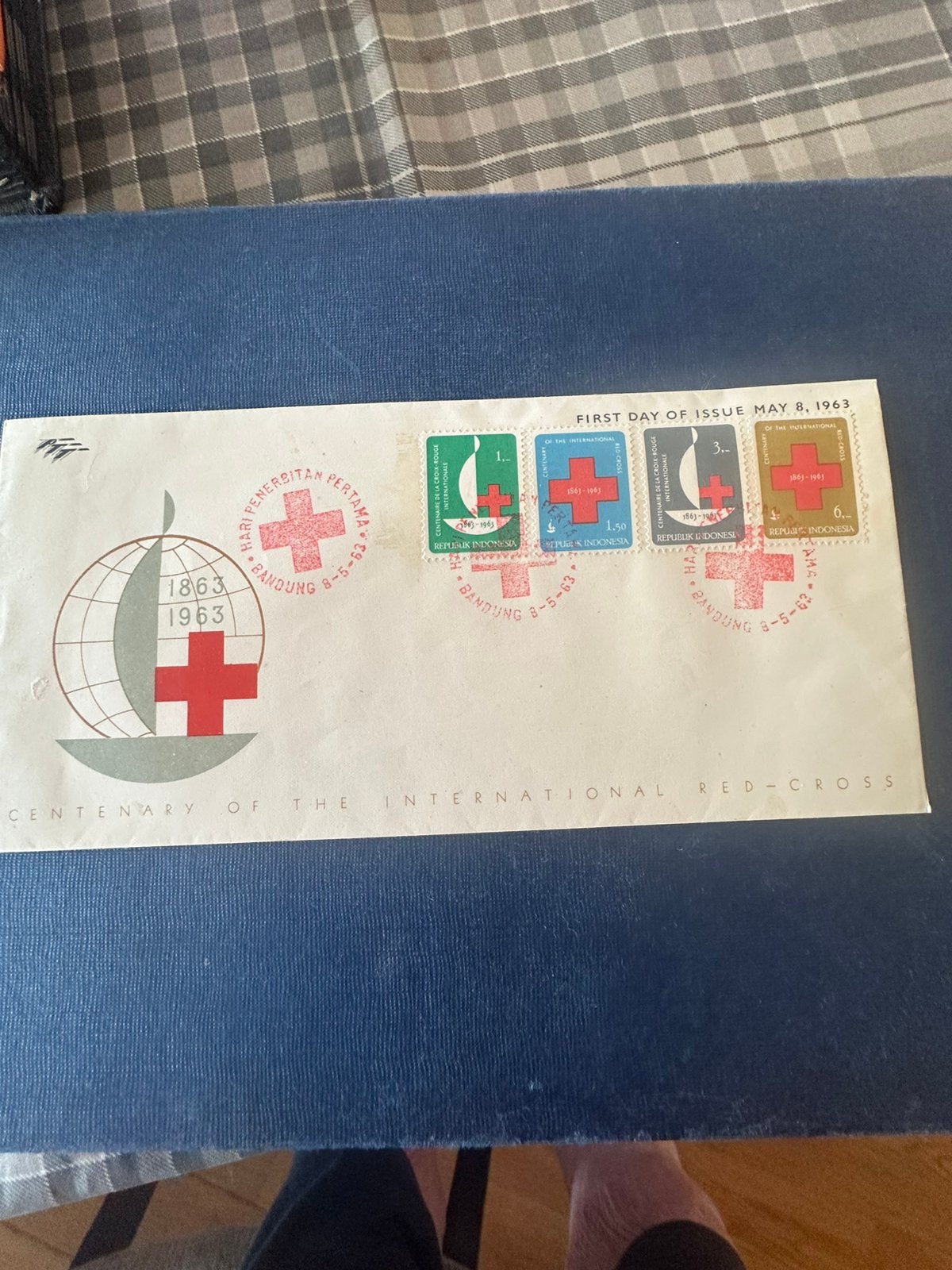1e dag enveloppe Indonesië, Postzegels en Munten, Ophalen of Verzenden, Envelop