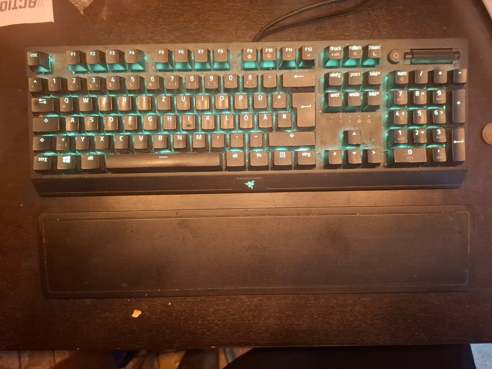 Razer blackwidow v3, Computers en Software, Toetsenborden, Ophalen of Verzenden, Zo goed als nieuw, Hot-swappable, Qwertz