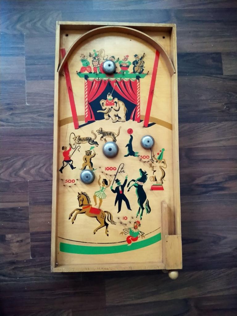 Houten flipperkast c, Antiek en Kunst, Ophalen of Verzenden