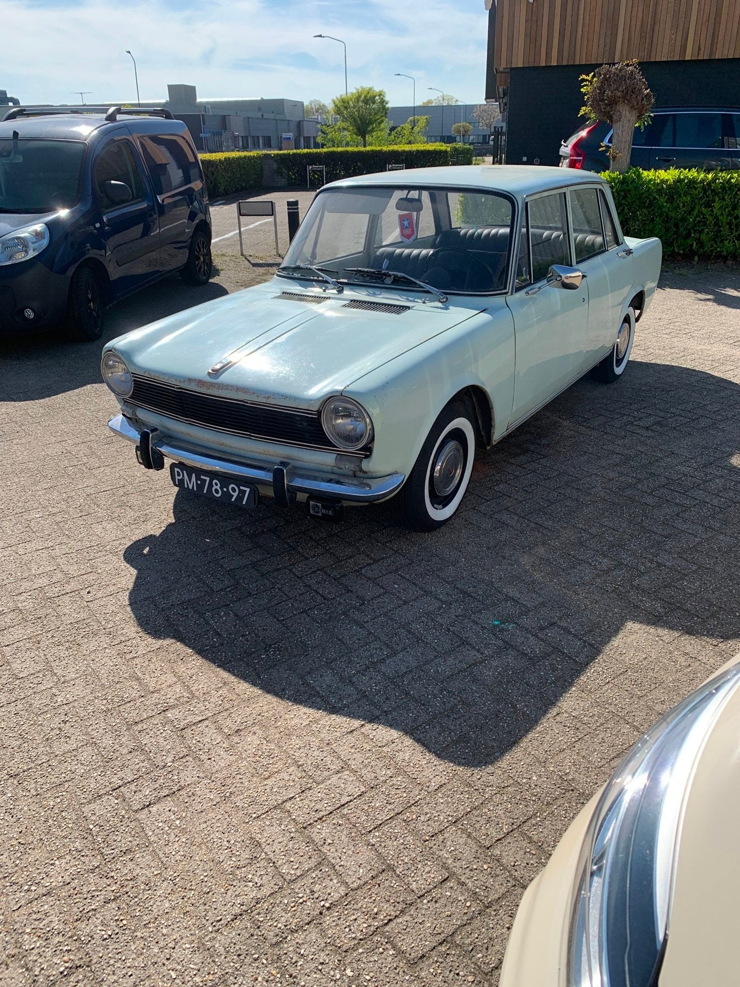 Simca SIMCA 1300 GL, Auto's, Gebruikt, 61 pk, Wit, 960 kg