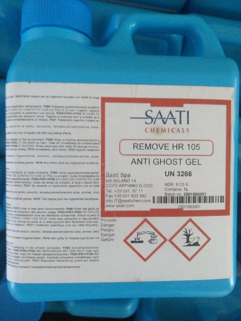 SAATI Remove HR105 anti-ghosting gel zeefdrukindustrie, Ophalen of Verzenden