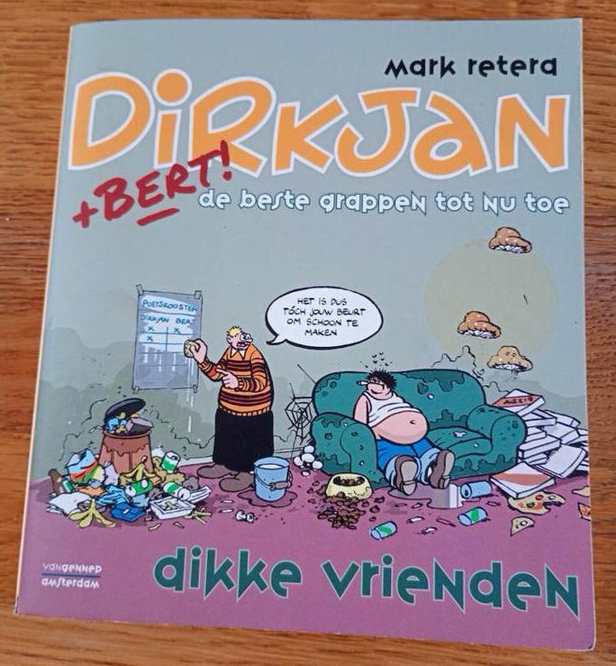 Dirkjan+bert dikke vrienden Mark retera, Ophalen of Verzenden, Zo goed als nieuw, Verhalen