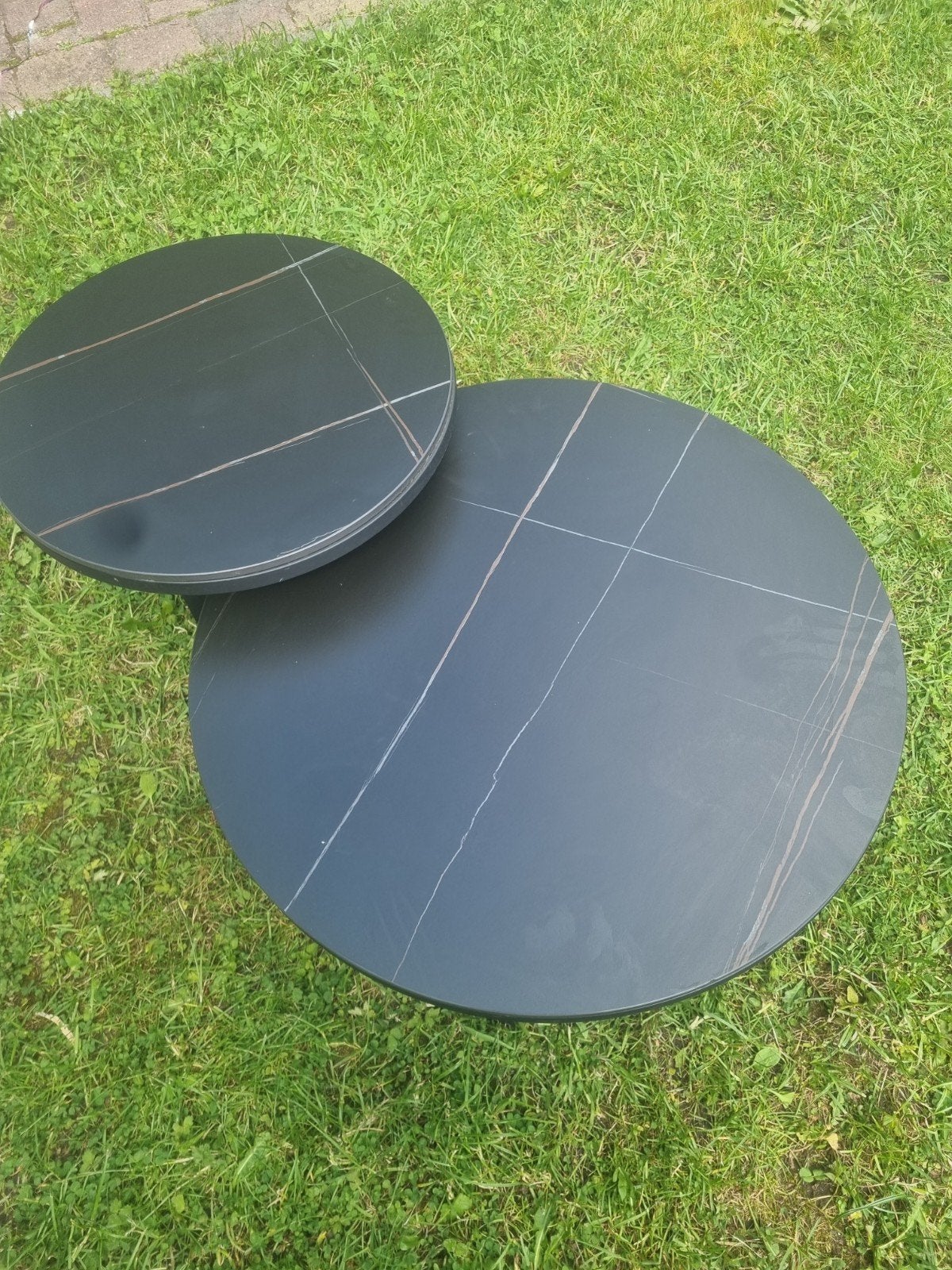 salon tafels, Ophalen of Verzenden, Rond, 50 tot 100 cm, 50 tot 100 cm