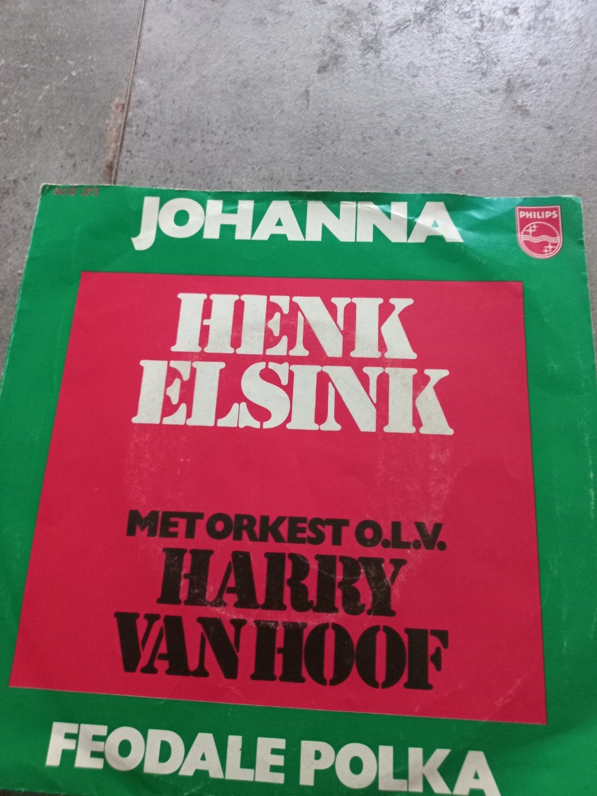 Henk Elsink - Johanna / Feodale Polka (Philips), Ophalen of Verzenden, Gebruikt, 7 inch, Nederlandstalig
