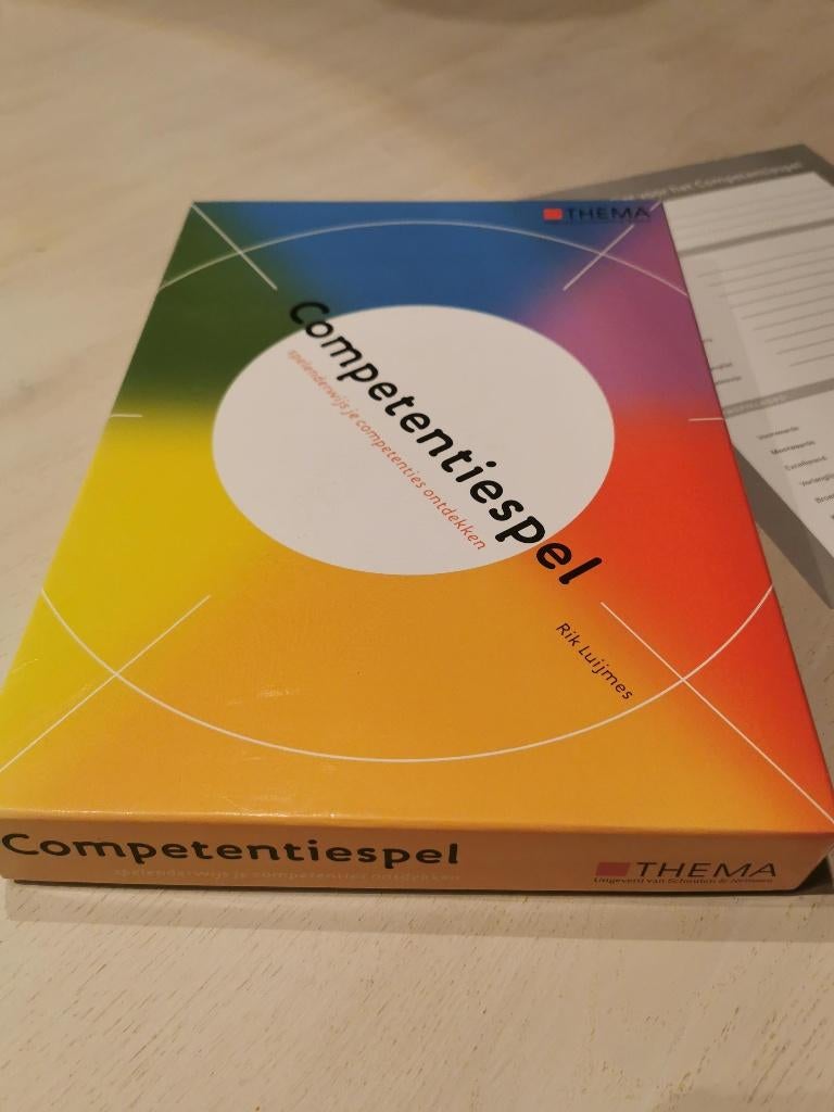 competentiespel rik luijmes, Ophalen of Verzenden, Zo goed als nieuw