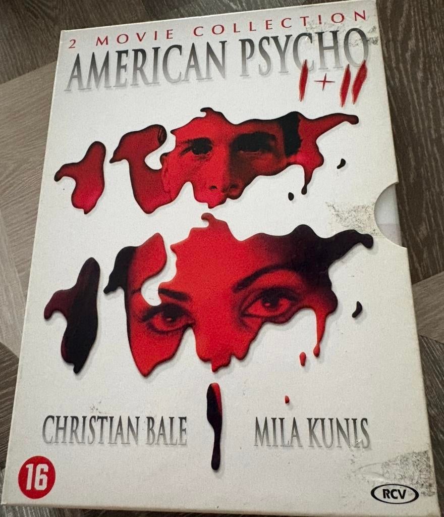 American Psycho 1 & 2 DVD Boxset - engels, Vanaf 16 jaar, Ophalen of Verzenden, Zo goed als nieuw, Boxset