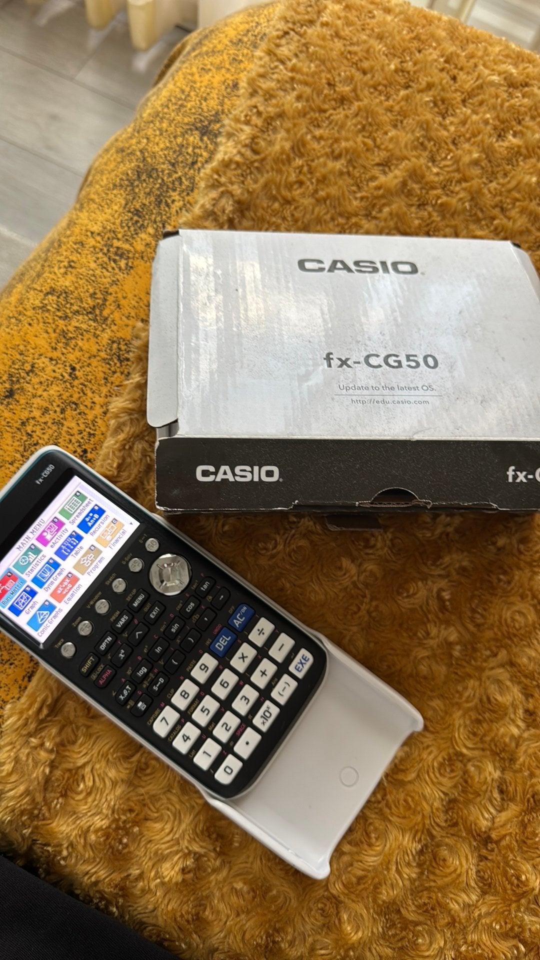 Casio FX-CG50 grafische rekenmachine, Ophalen of Verzenden, Grafische rekenmachine, Zo goed als nieuw