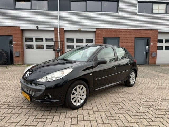 Peugeot 206+ 1.4 5D 2011 Zwart airco IZGST !!!!!!!!!!!!!!