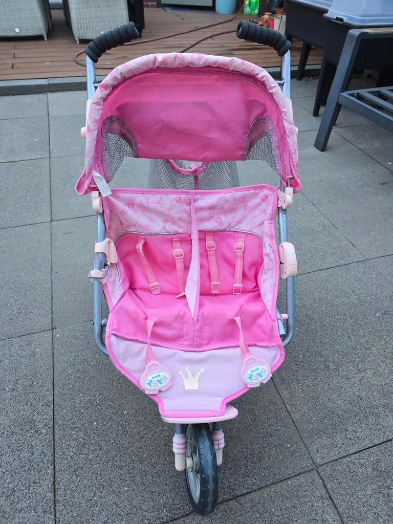 Poppen duo kinderwagen en maxi cosi baby born, Kinderen en Baby's, Speelgoed | Poppen, Ophalen of Verzenden, Zo goed als nieuw