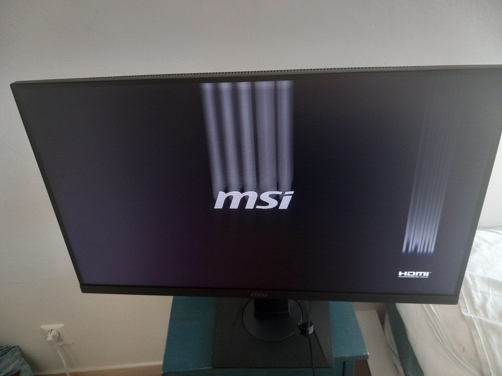 MSI G274QPF QD Gaming Monitor met strepen + nieuwe lader, Computers en Software, Monitoren, MSI, Niet werkend, Quad HD (2K), Ophalen