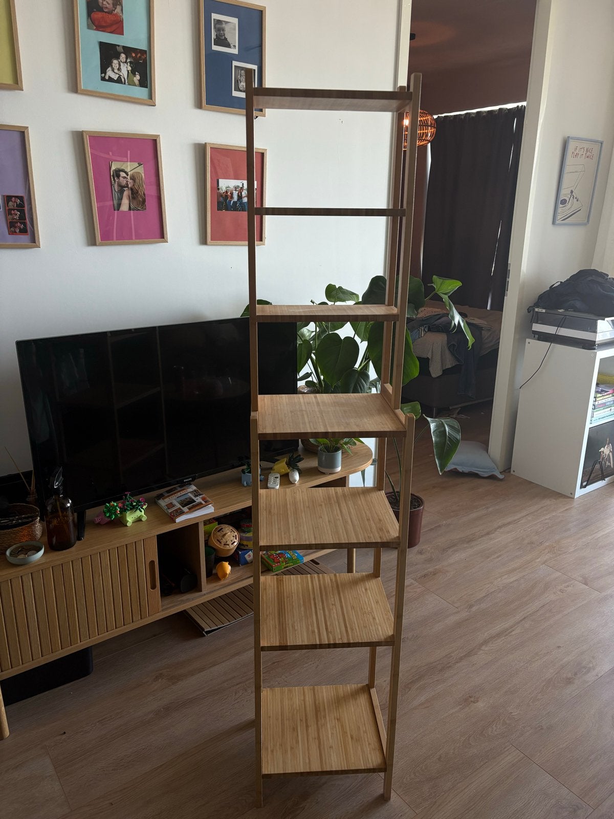 IKEA RÅGRUND Badkamermeubel Bamboe - Zo goed als nieuw, Badkamerrek, Bruin, Zo goed als nieuw, Ophalen
