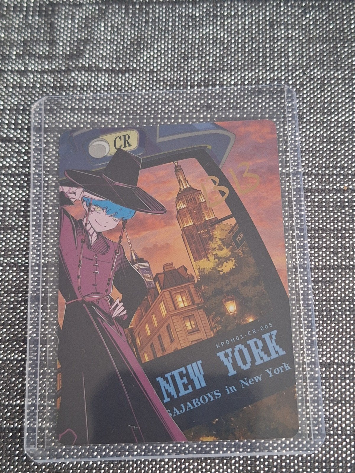 KPOP Demon Hunters KPDHD1-CR-005 New York Foil Kaart, Ophalen, Zo goed als nieuw, Losse kaart, Foil