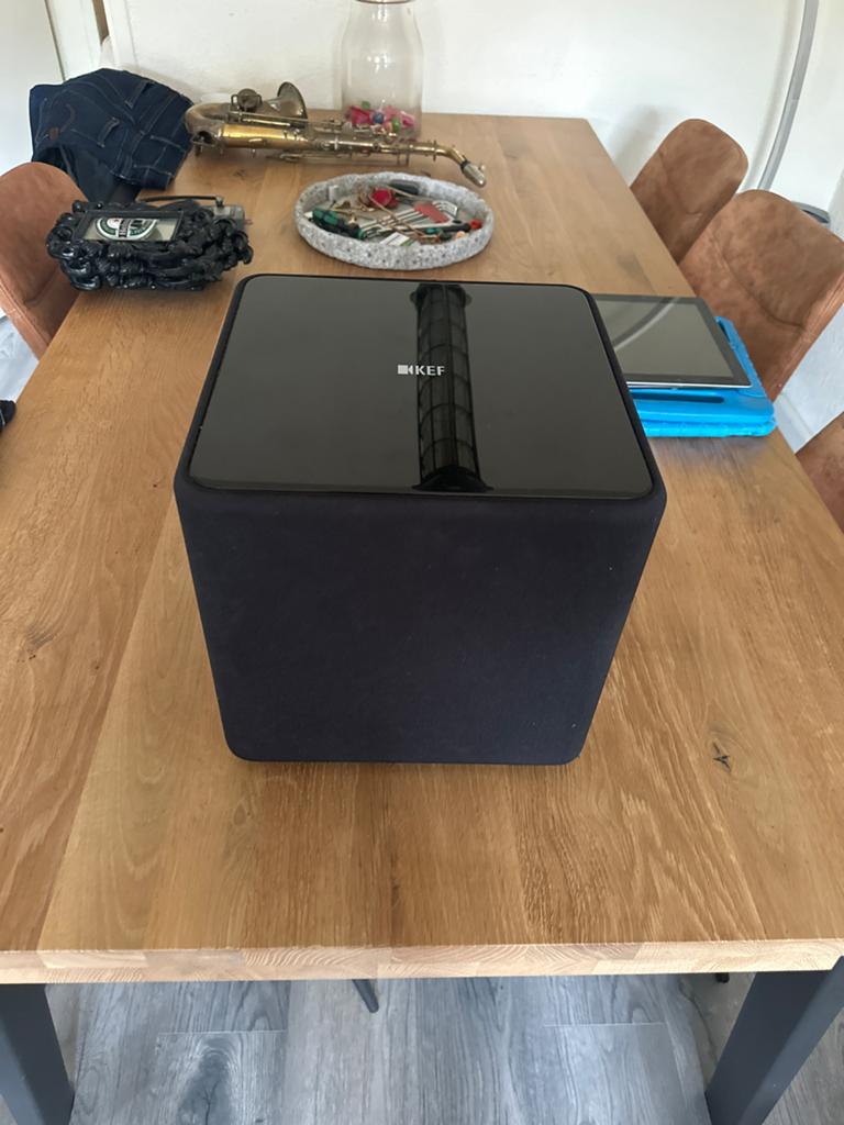 KEF Kube 1 Subwoofer - Krachtige Bass voor Thuisbioscoop, Audio, Tv en Foto, Luidsprekers, Overige merken, Subwoofer, Ophalen of Verzenden