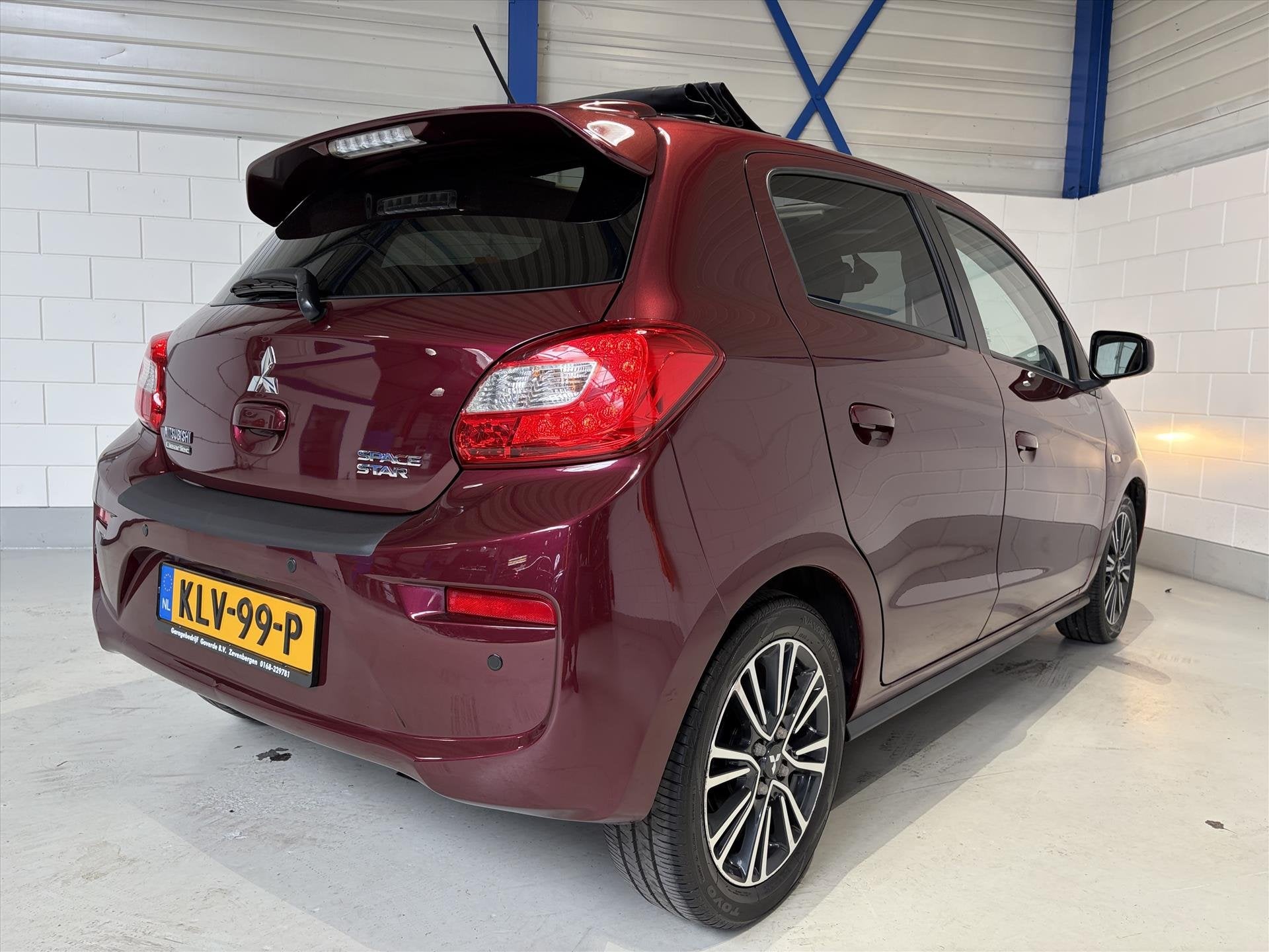 MITSUBISHI Space Star 1.2 MIVEC 80PK Go Intense+ Cabriodak,, Auto's, Dealer onderhouden, Stof, Gebruikt, Overige kleuren