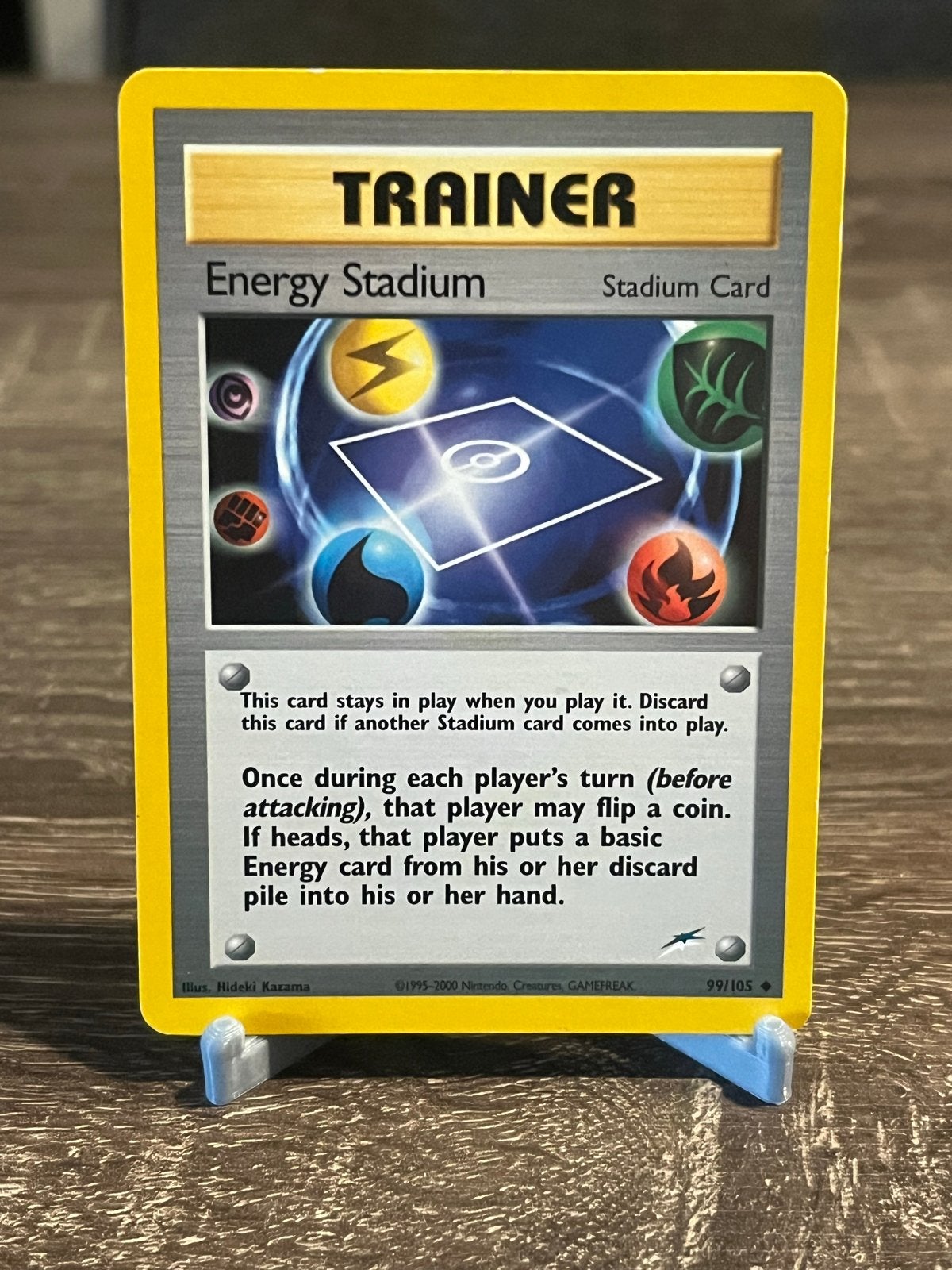 Energy Stadium (99/105) - Neo Destiny - EX, Ophalen of Verzenden, Gebruikt, Losse kaart