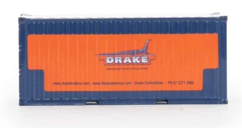 WSI DRAKE COLLECTIBLES 20 FT CONTAINER - DRAKE, Hobby en Vrije tijd, Wsi, ., Nieuw, Ophalen of Verzenden