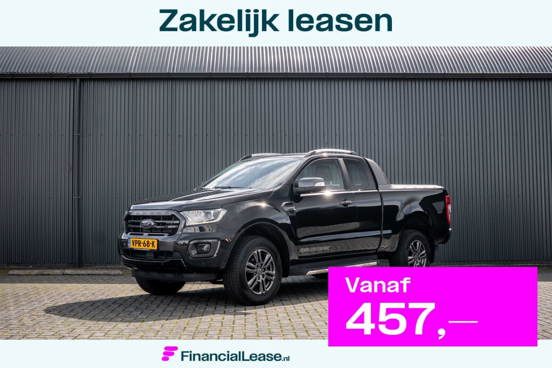 Ford Ranger 2.0 EcoBlue | Wildtrack | 213 PK | Automaat | Ca, Automaat, Gebruikt, 4 cilinders, Zwart