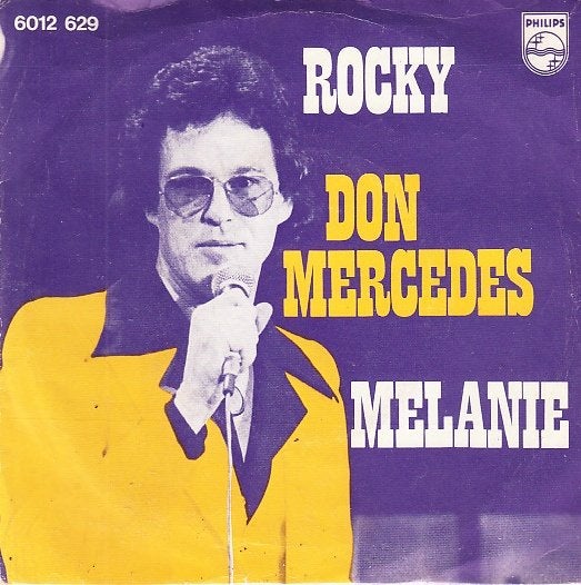 don mercedes - rocky  (1976), Piraten en Zeemansliederen, 7 inch, Ophalen of Verzenden, Zo goed als nieuw