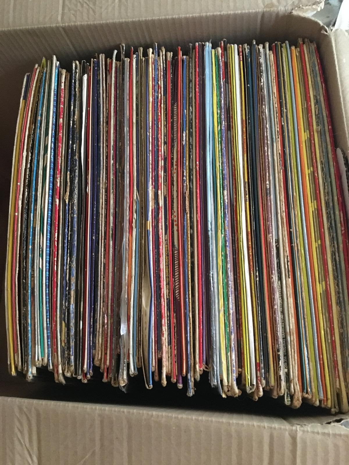 2 dozen lps en tas singles, Ophalen, Gebruikt