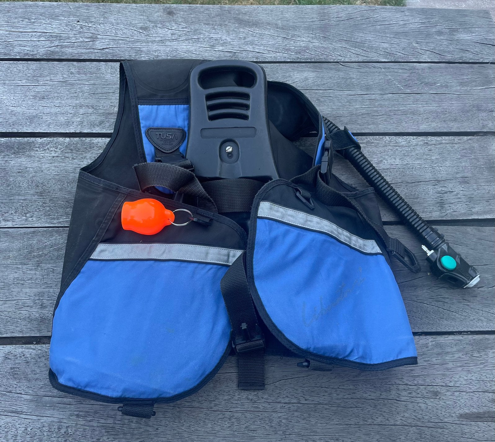 Tusa BCD / duikvest - simpel maar degelijk!, Watersport en Boten, Duiken, Ophalen of Verzenden, Zo goed als nieuw, Trimvest of Wing