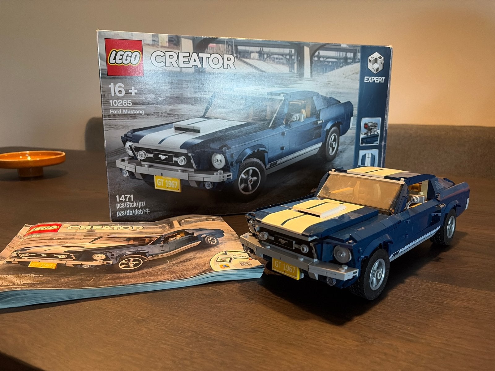 LEGO Creator Expert Ford Mustang GT 1967 (10265), Ophalen, Zo goed als nieuw, Overige merken
