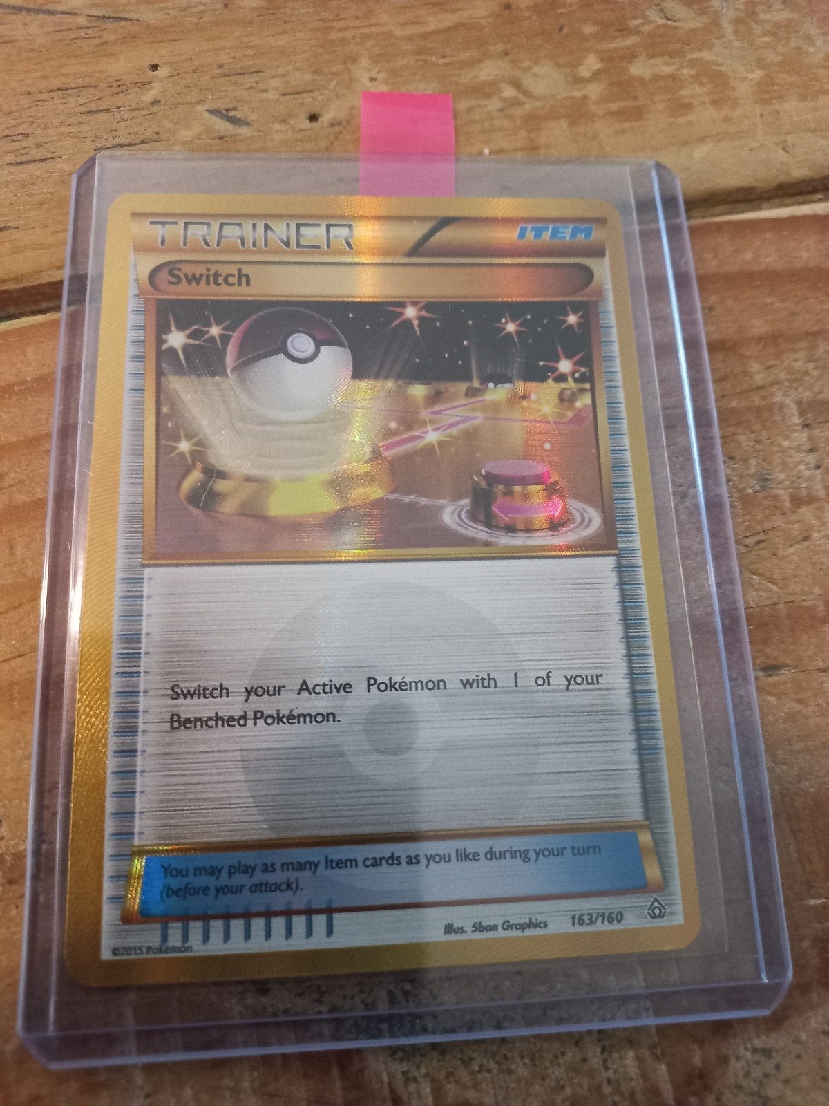 Swits 163/160, Ophalen of Verzenden, Zo goed als nieuw, Losse kaart, Foil