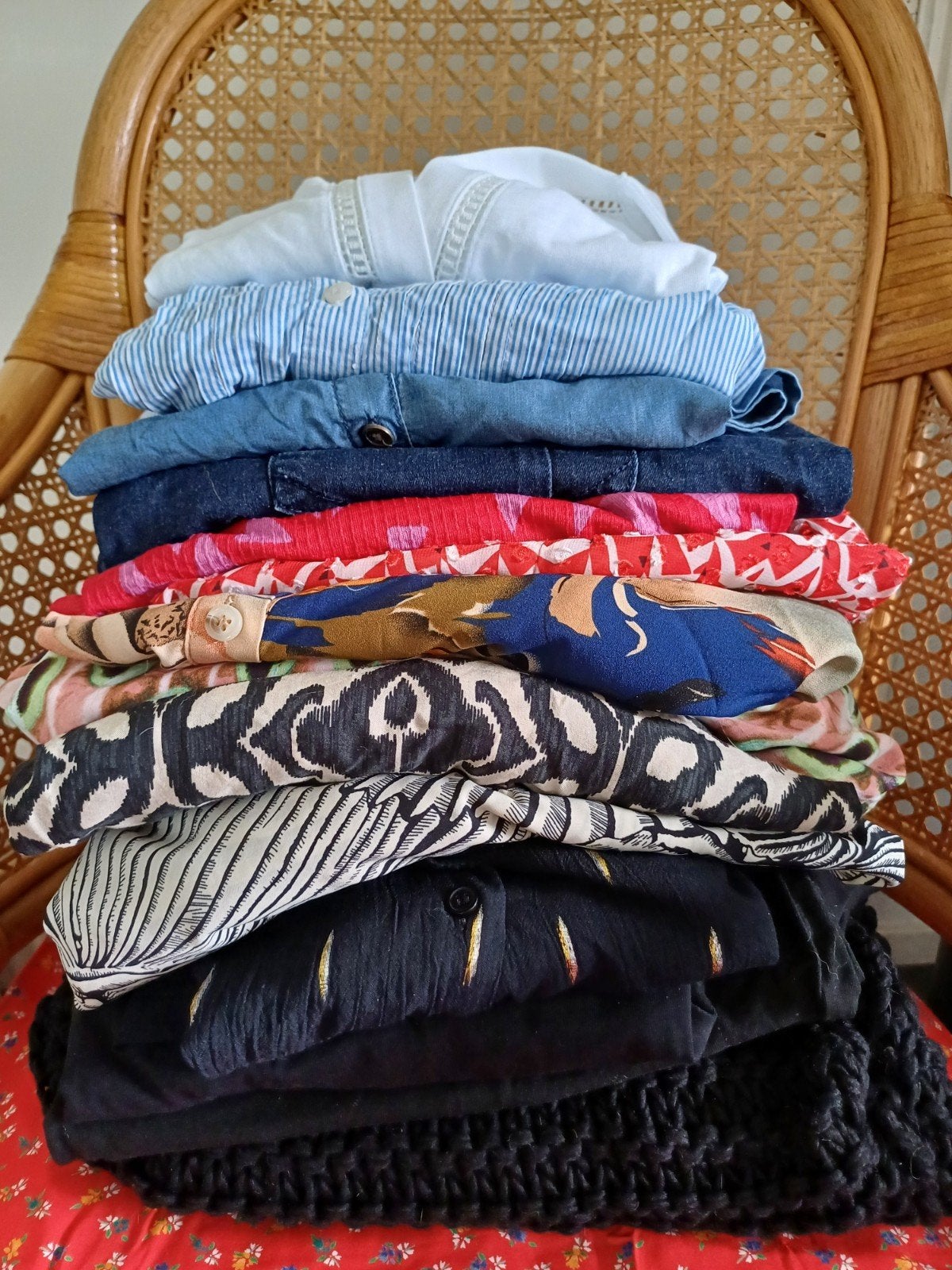 Set 15 stuks dames zomer kleding maat 44, Ophalen of Verzenden, Zo goed als nieuw, Zwart, Jurk