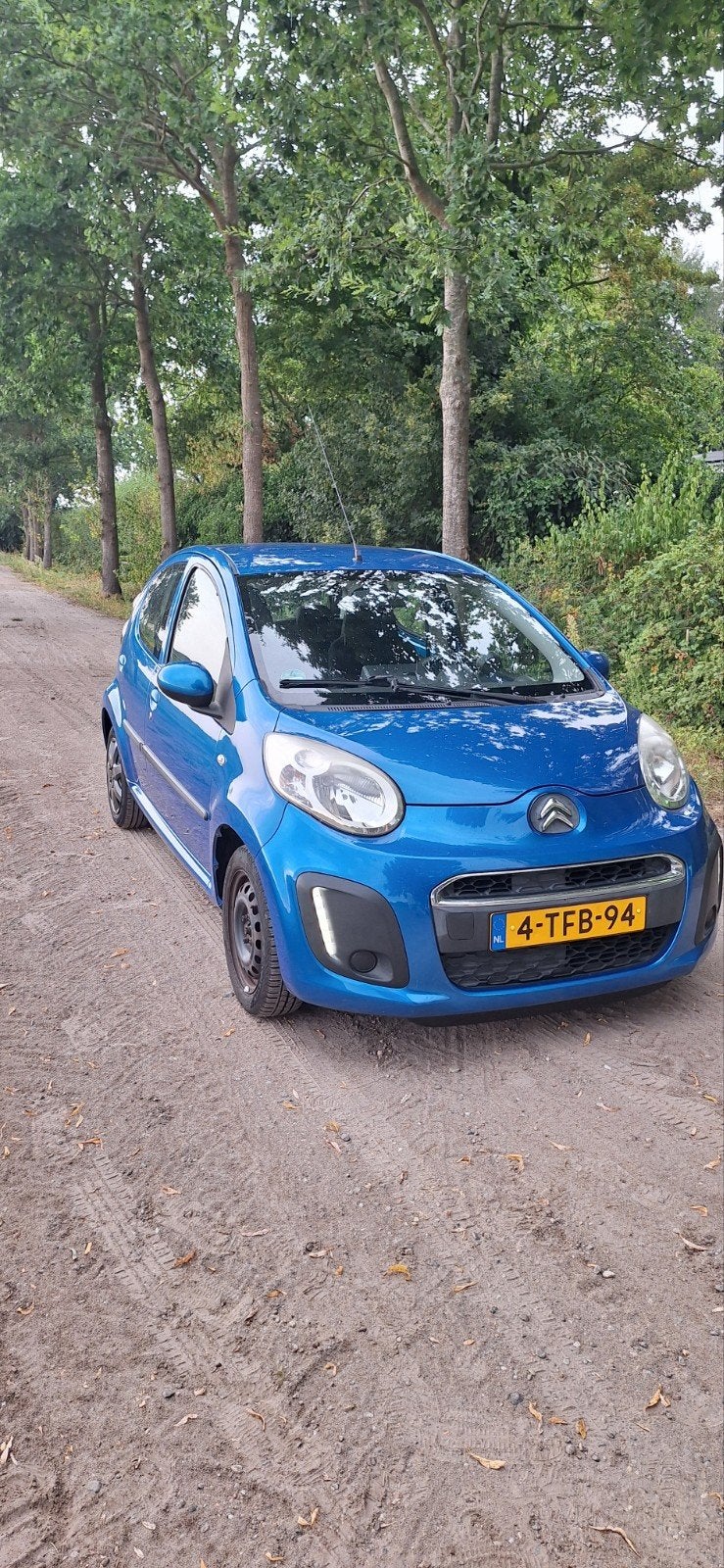 Citroën C1 1.0i 68PK 5D 2014 Blauw, Voorwielaandrijving, C1, Origineel Nederlands, Handgeschakeld