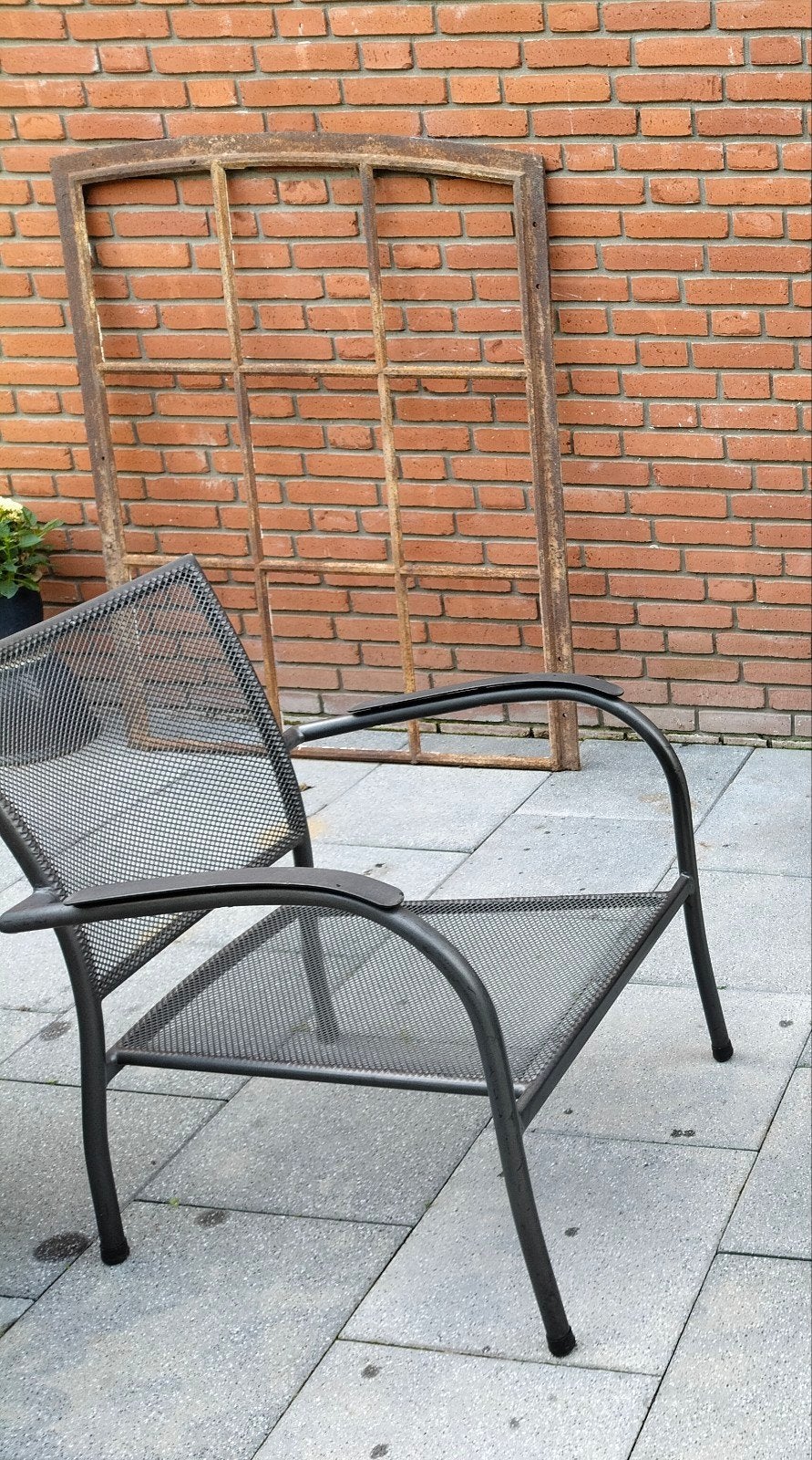 Tuinstoel Royal Garden strek metaal, Ophalen, Zo goed als nieuw, Metaal