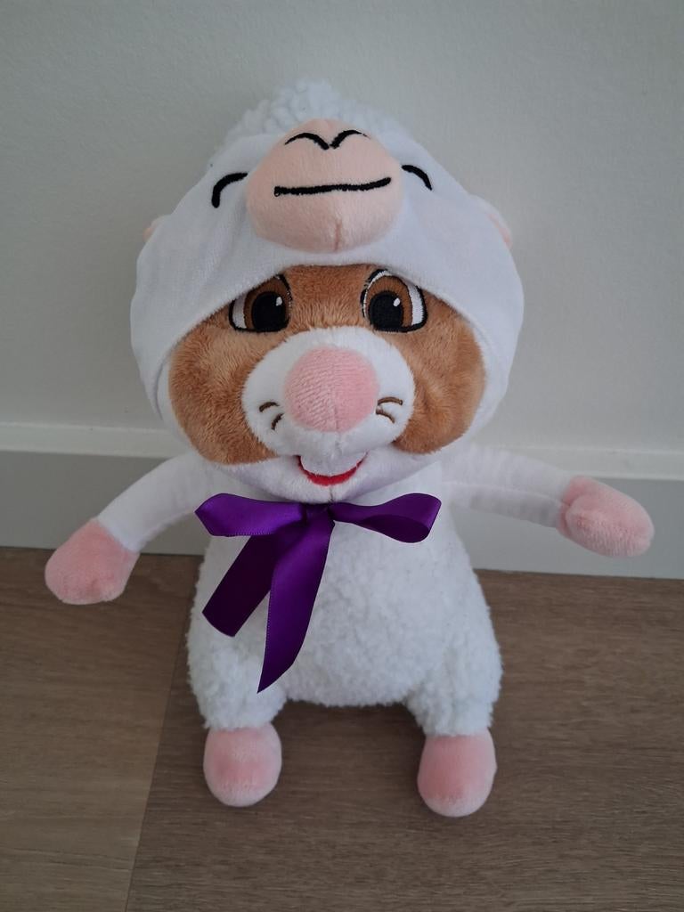 Knuffel hamster schaap lam pasen AH Albert Heijn L1190, Ophalen of Verzenden, Zo goed als nieuw, Overige typen