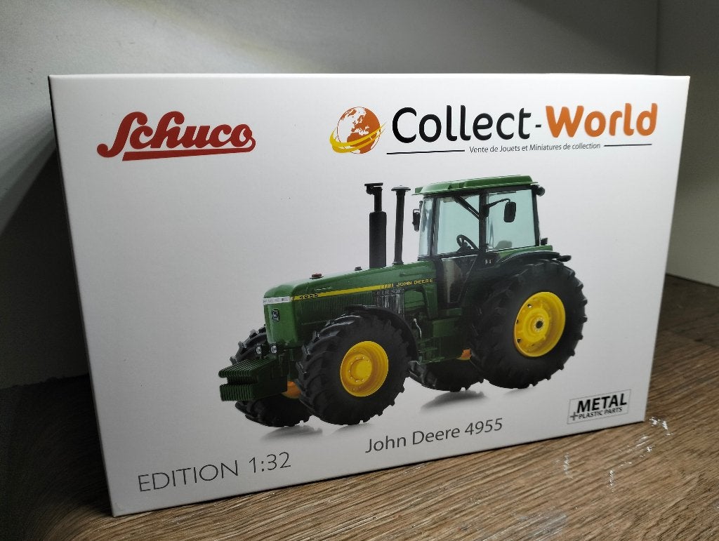 Te koop Schuco John Deere 4955 Gelimiteerd model., Ophalen of Verzenden, Nieuw, Tractor of Landbouw, Schuco